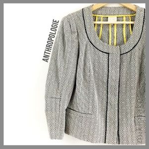 COPY - Anthropologie coquille cropped blazer